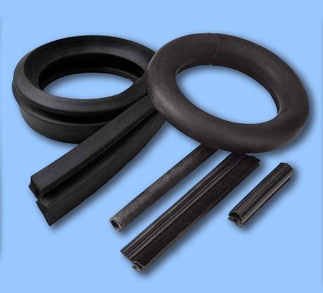 windowSafe® - Extrusion profiles made of EPDM rubber and sponge rubber