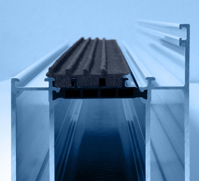 Cellular polyethylene profiles, PE foam profiles, extruded